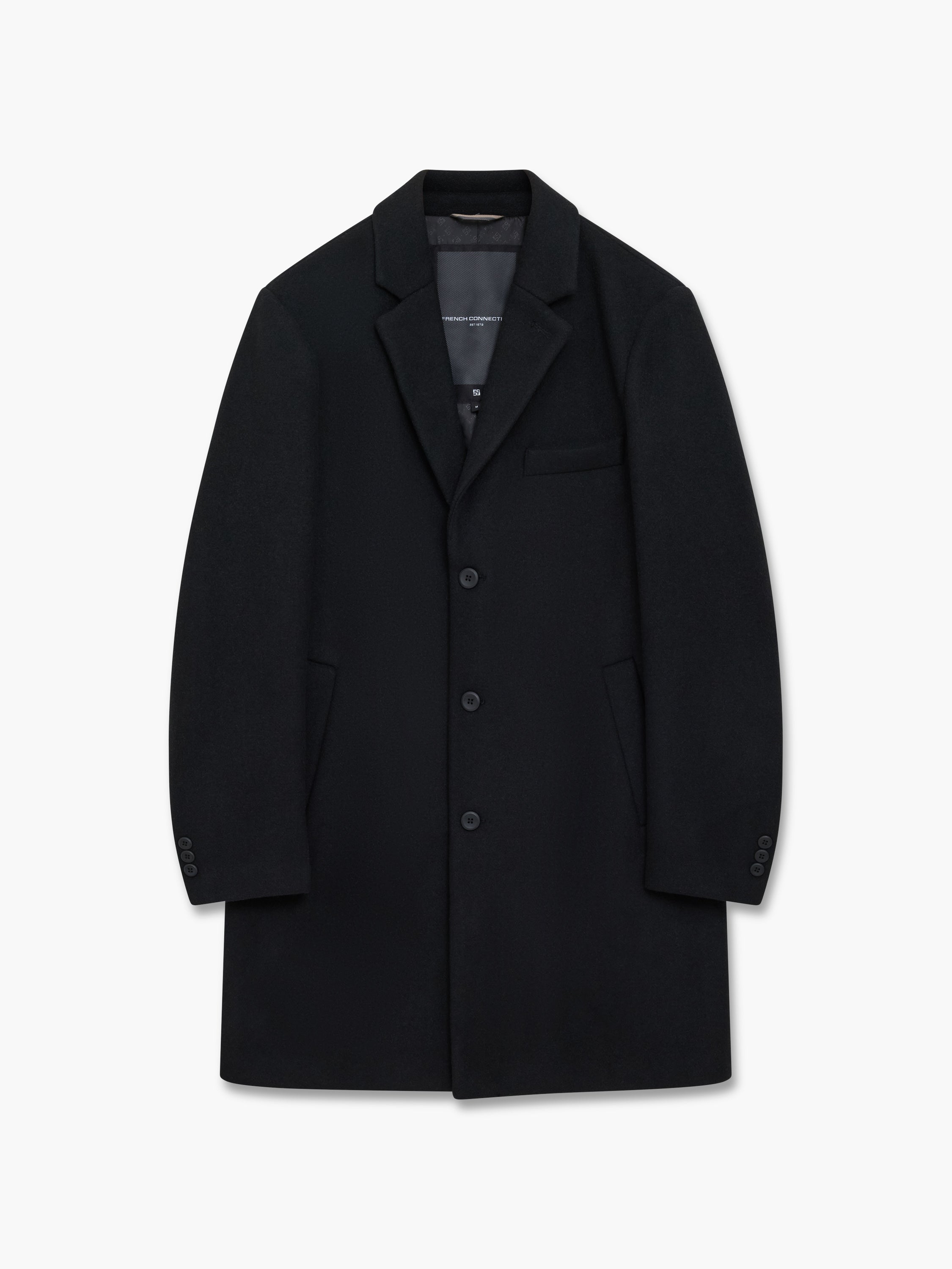 Single Breasted Overcoat