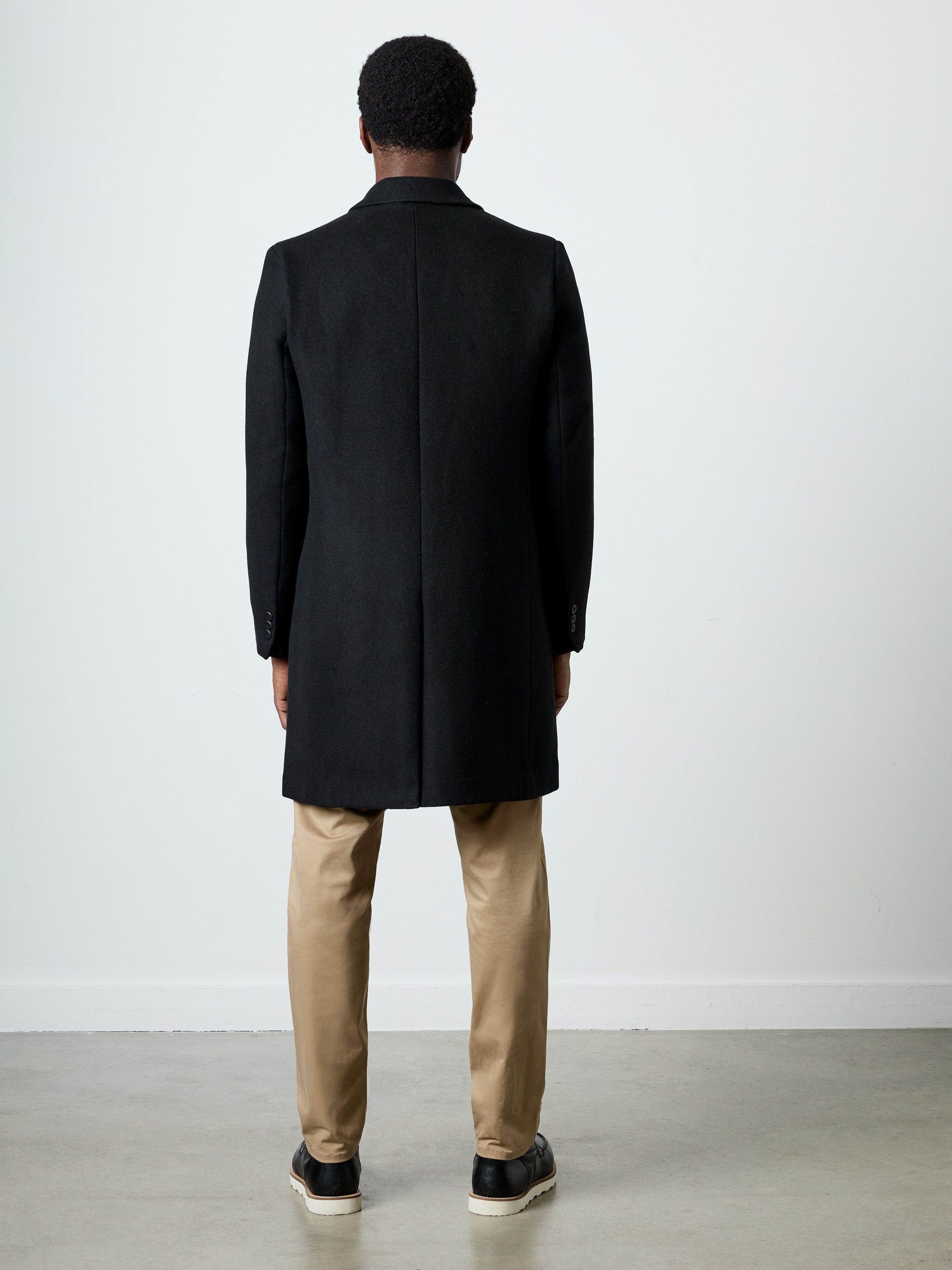 Single Breasted Overcoat