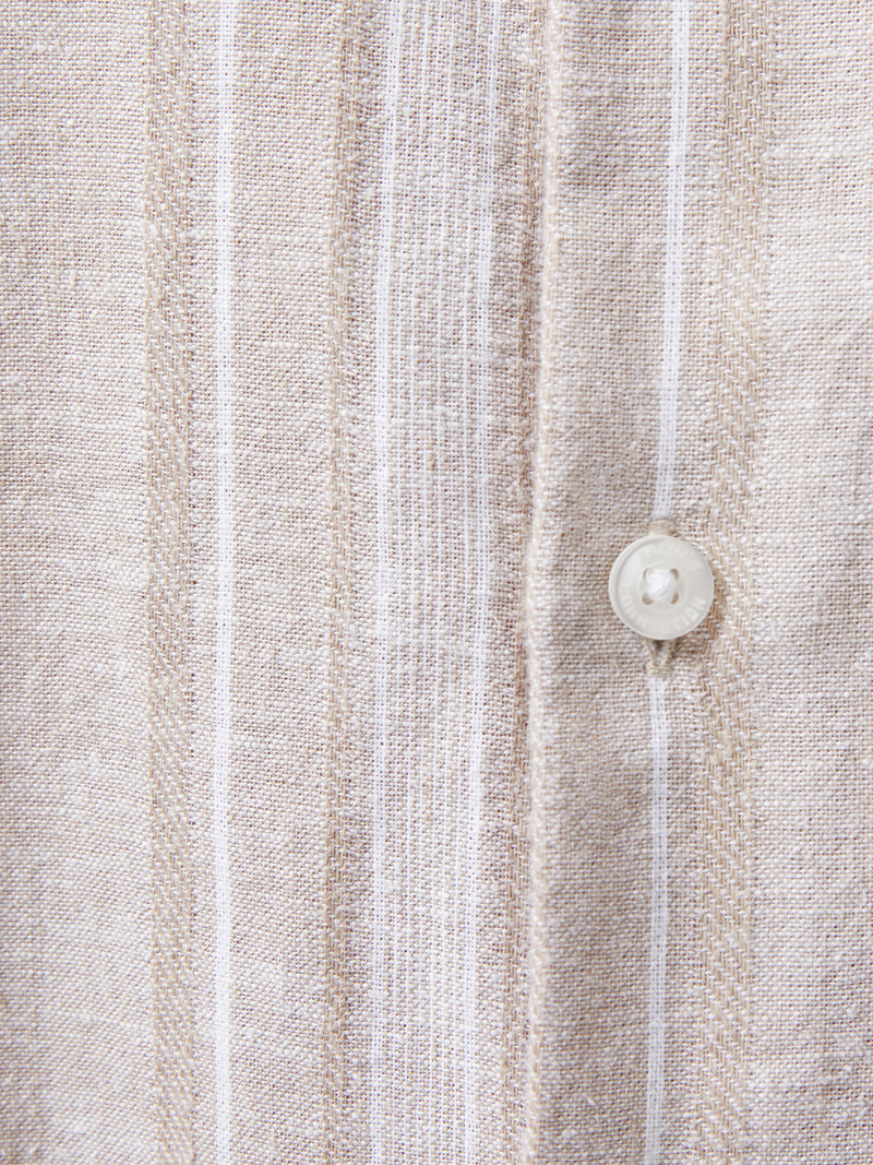 Short Sleeve Stripe Pocket Shirt