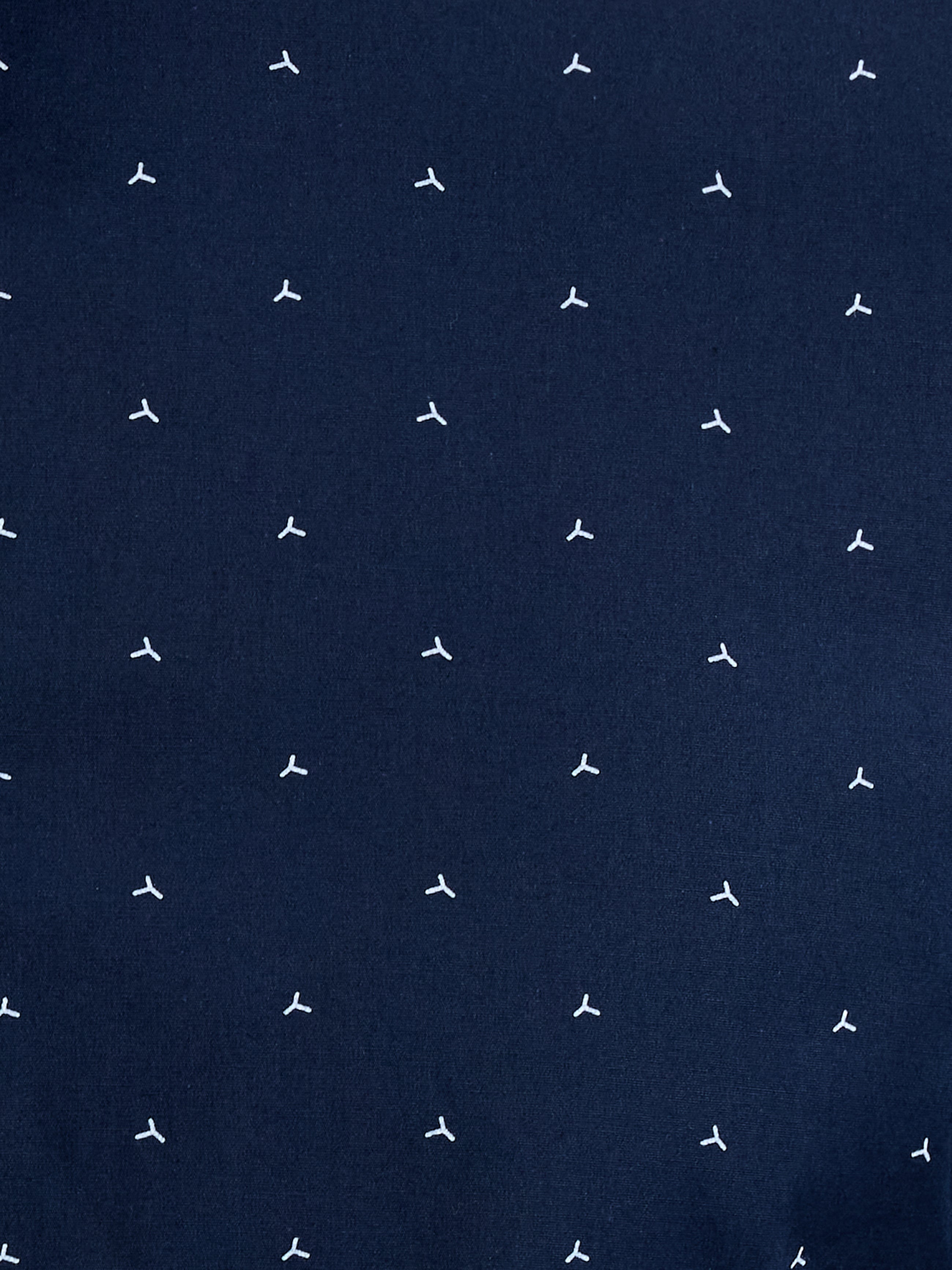 Long Sleeve Regular Fit Geo Line Shirt