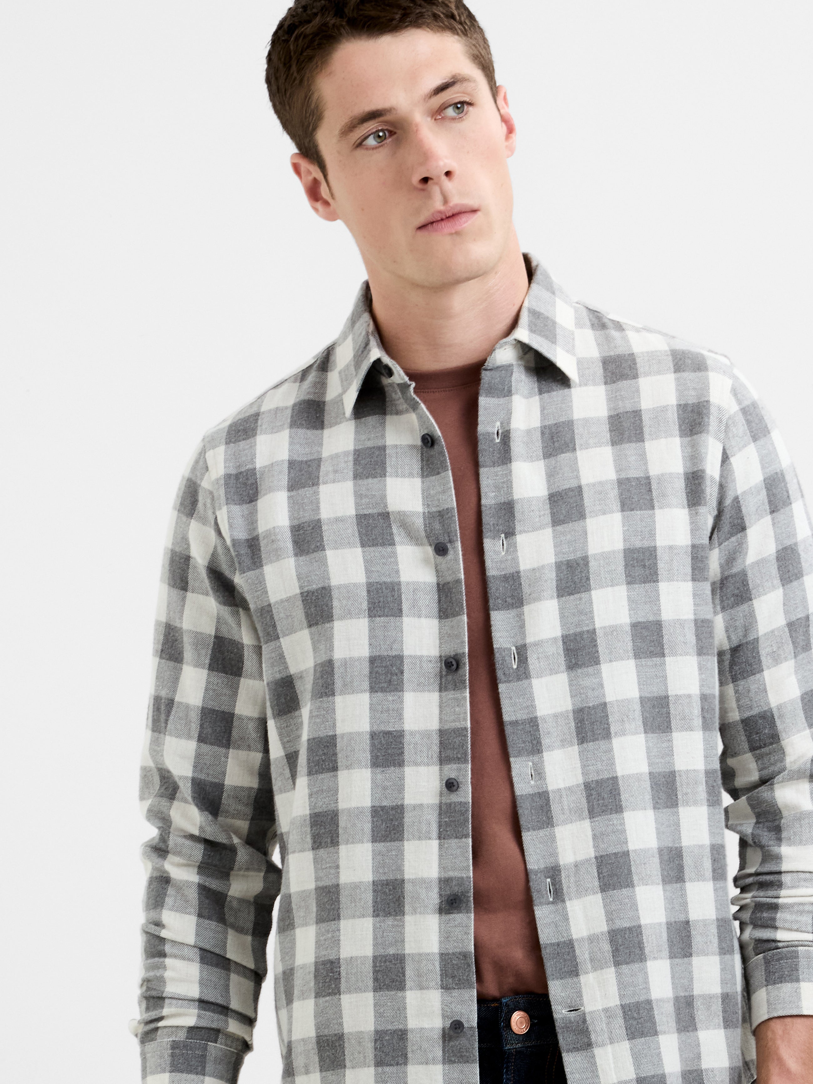 Long Sleeve Regular Fit Check Shirt