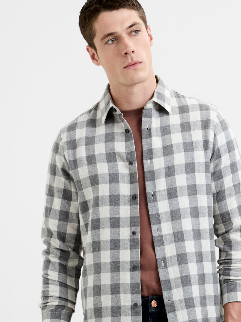 Long Sleeve Regular Fit Check Shirt