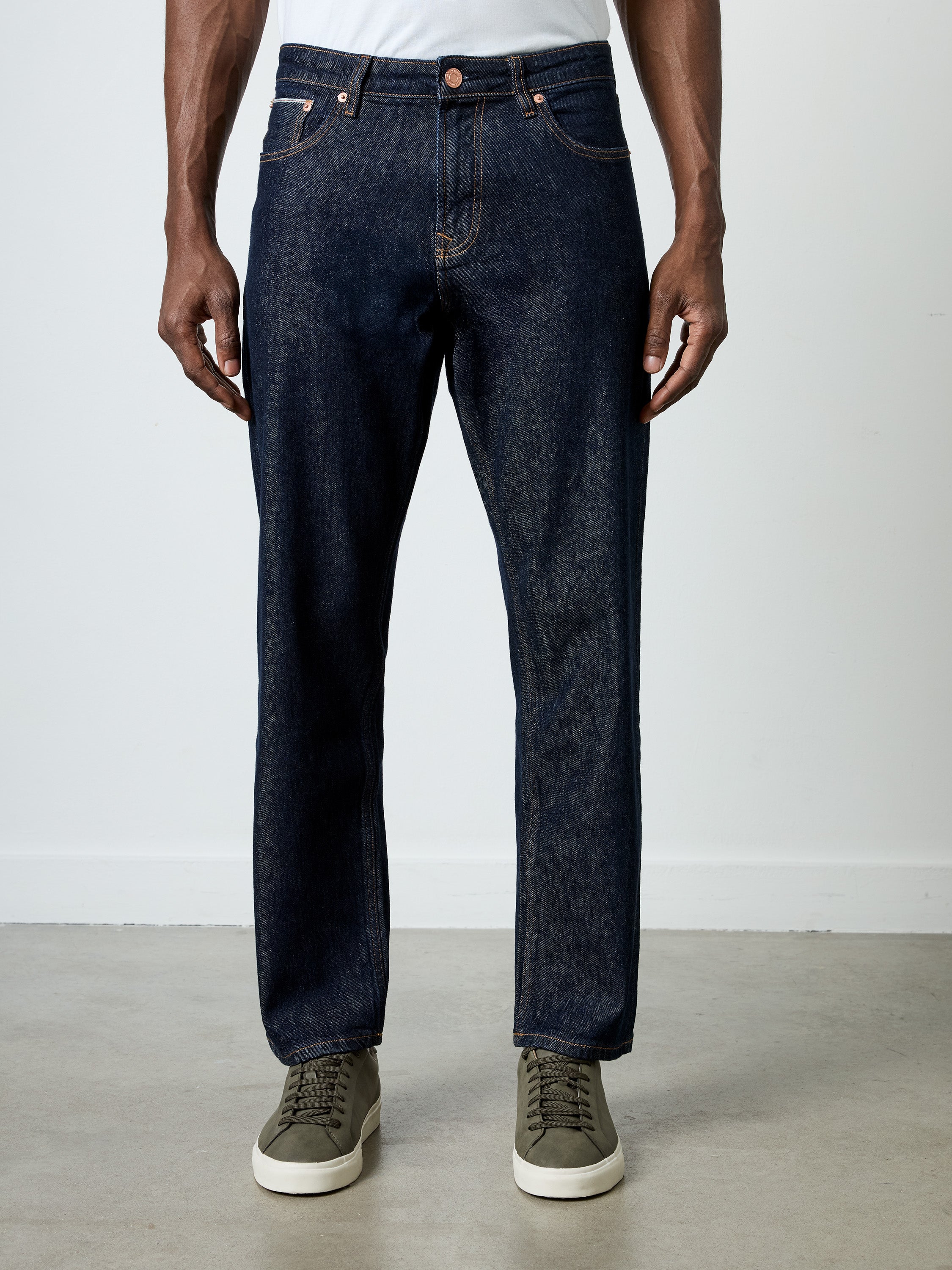 Relaxed Fit Selvedge Jeans