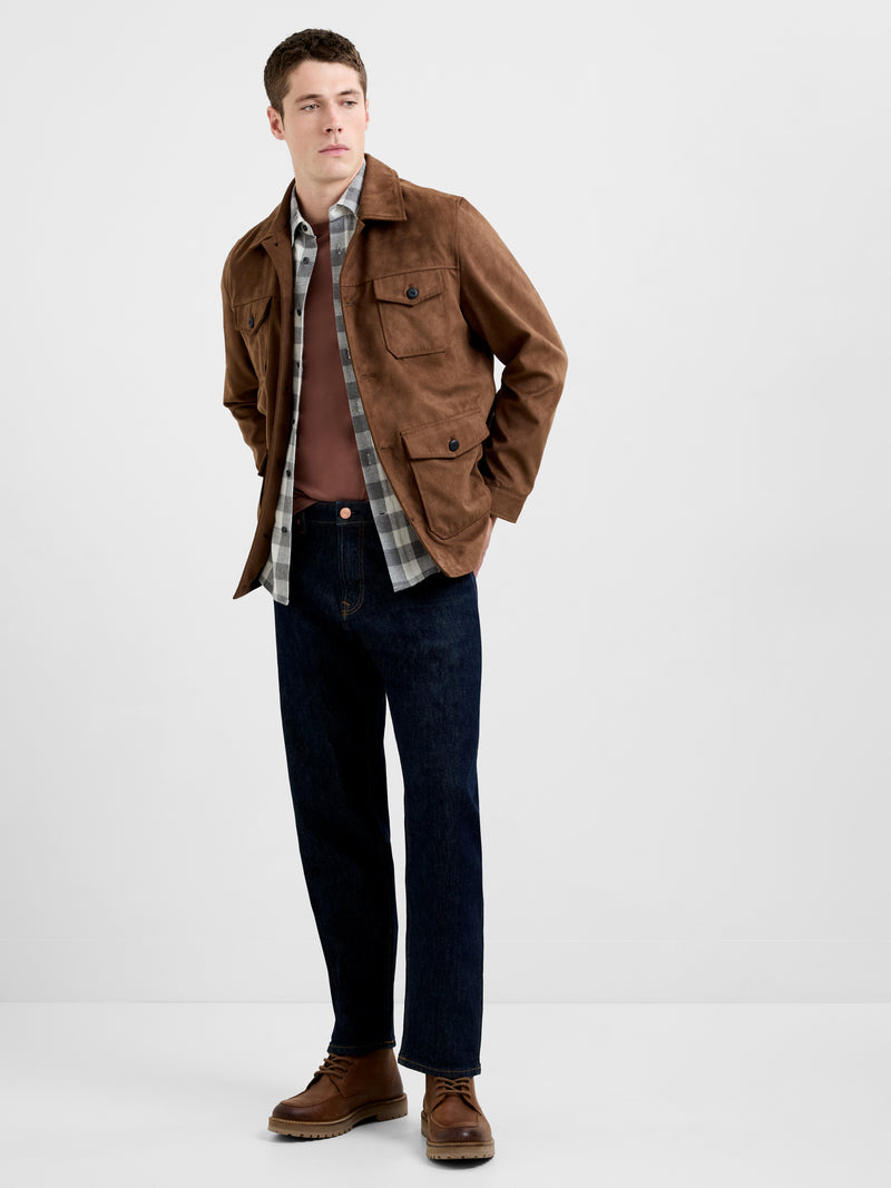 Suedette 4 Pocket Jacket