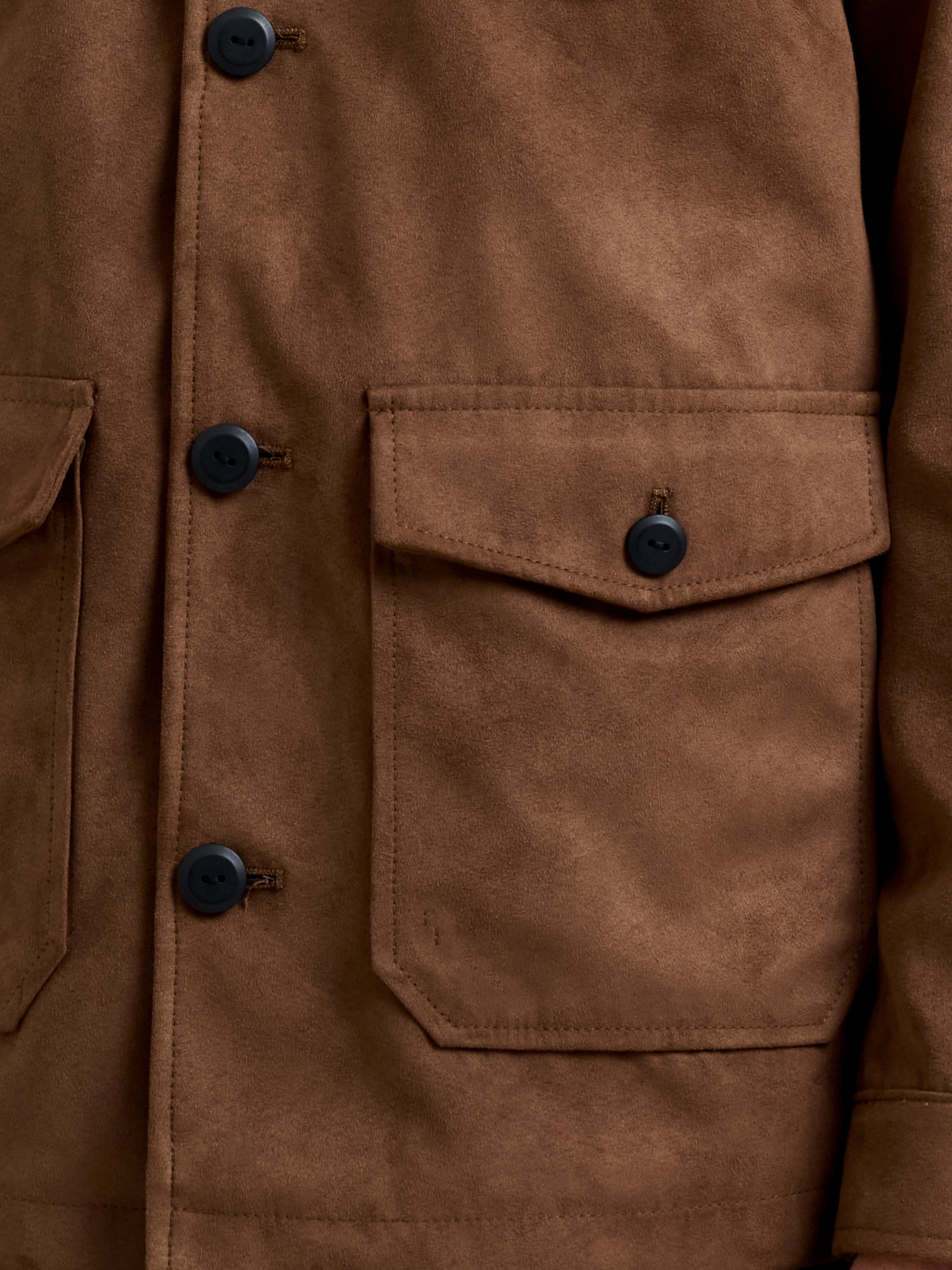 Suedette 4 Pocket Jacket