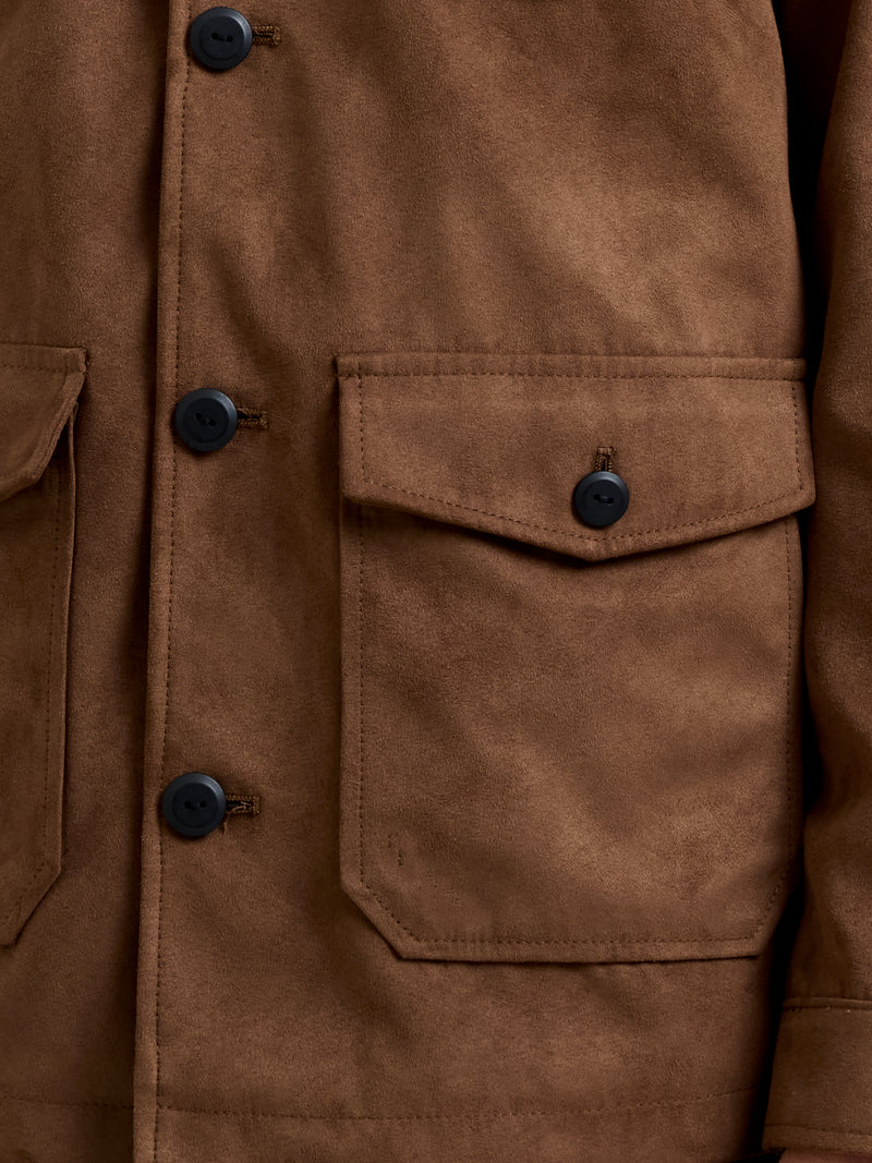 Suedette 4 Pocket Jacket
