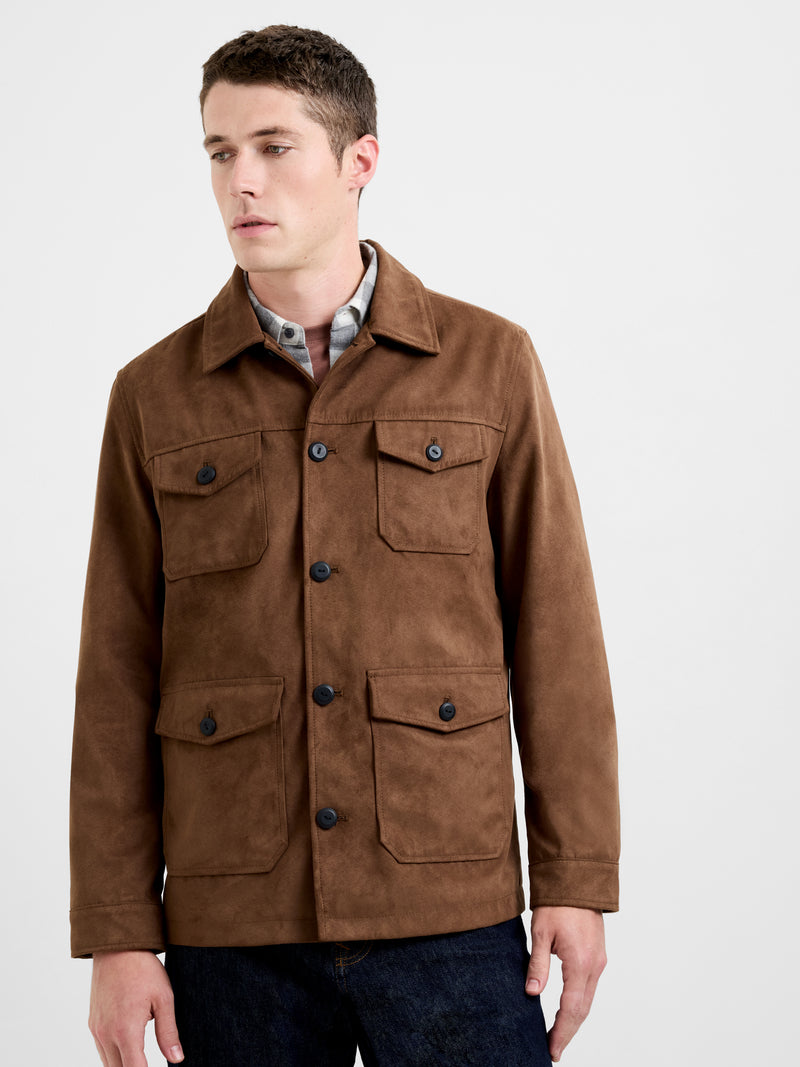 Suedette 4 Pocket Jacket