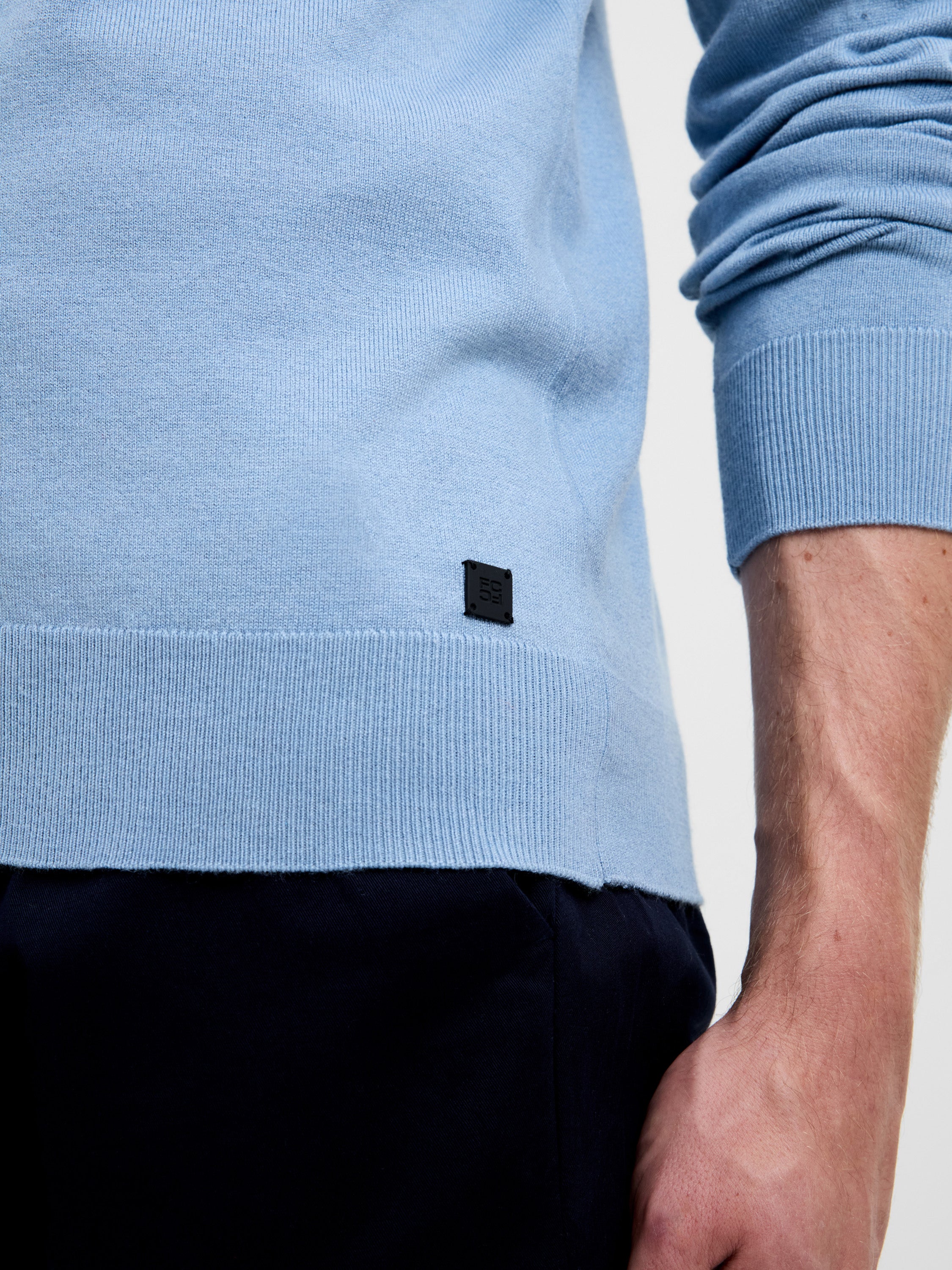 Half Zip Knitted Jumper