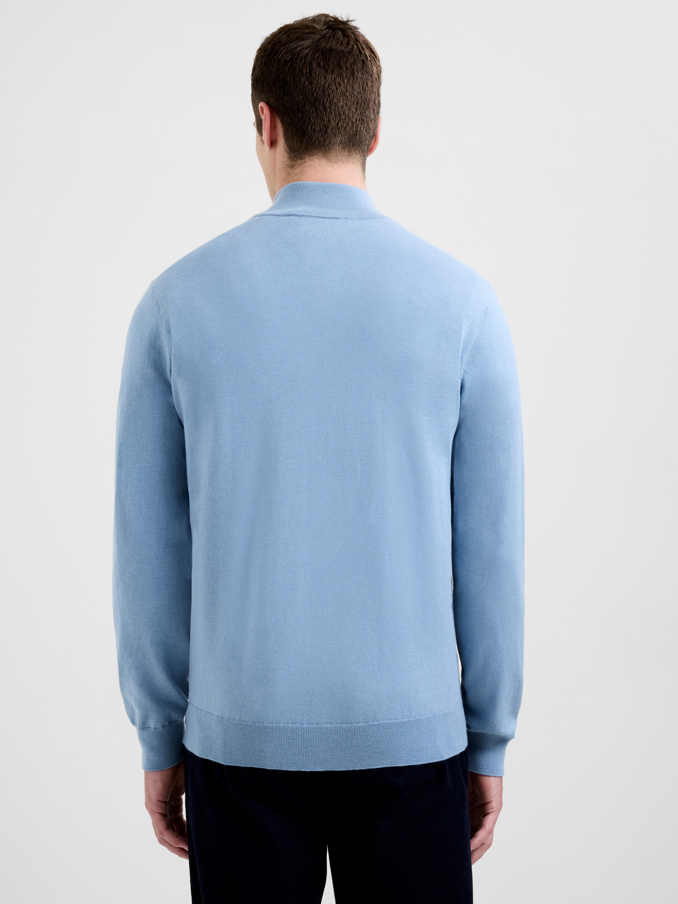 Half Zip Knitted Jumper