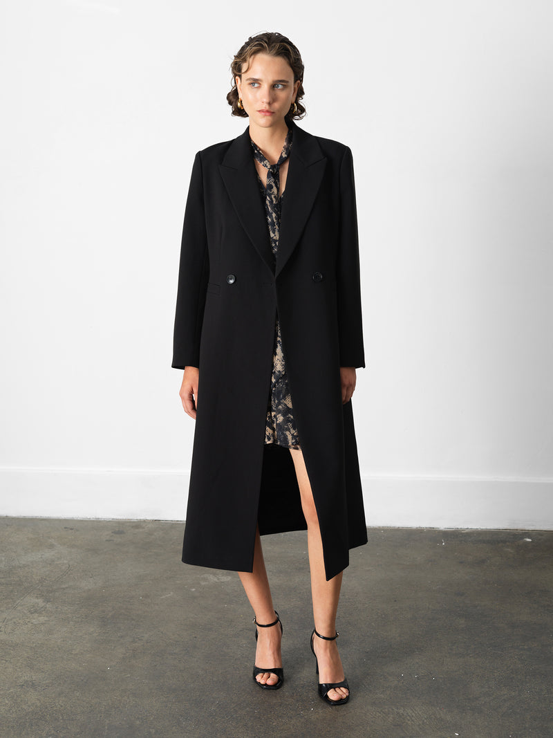 Azra Twill Structured Coat