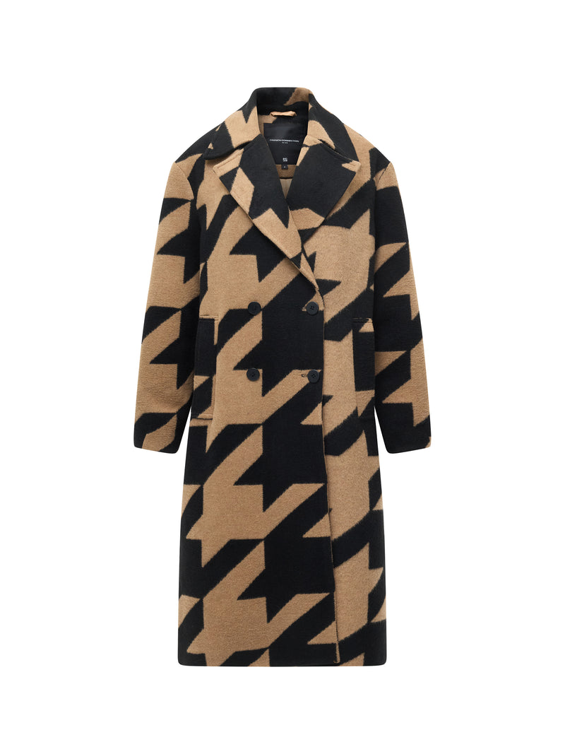 Lucilla Houndstooth Coat