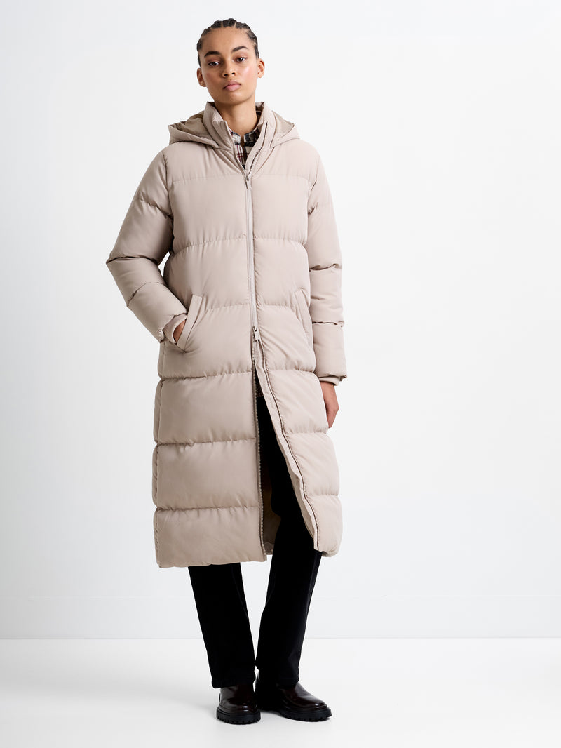 Row Longline Puffer Coat