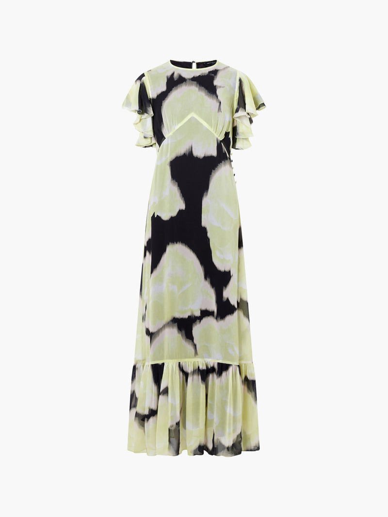 Natalie Emina Chiffon Maxi Dress