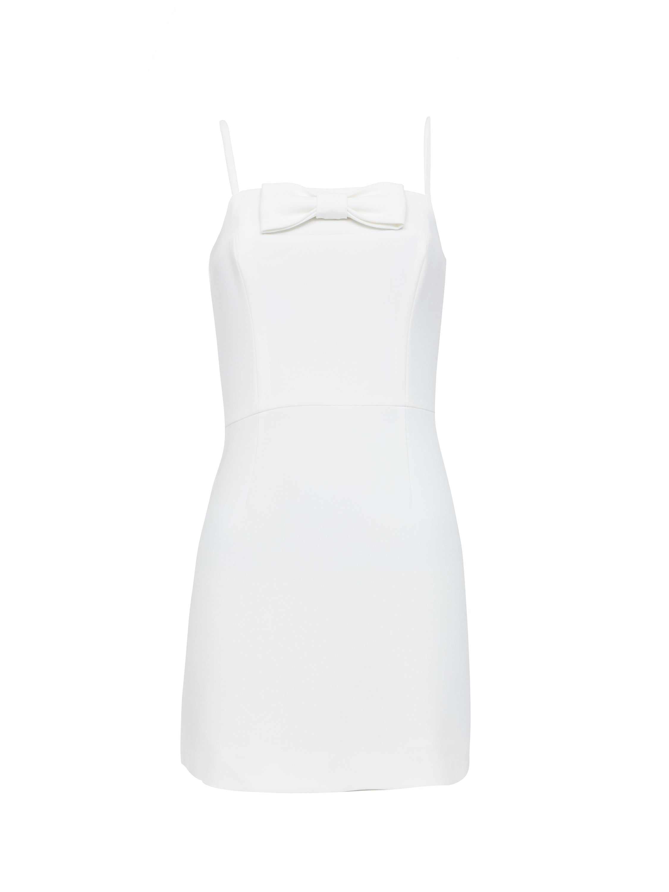 Whisper Bow Mini Dress