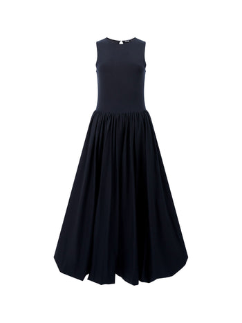 Phoebe Jersey Bubble Hem Midi Dress