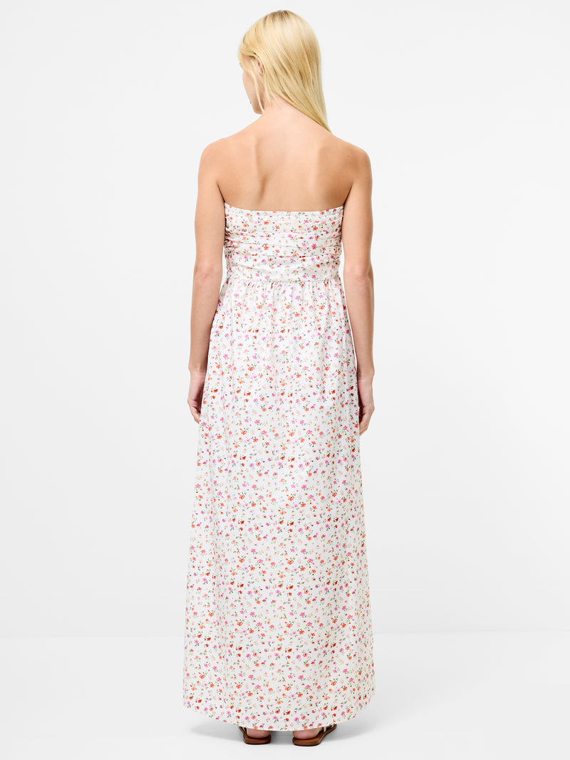 Nomi Cotton Bandeau Maxi Dress