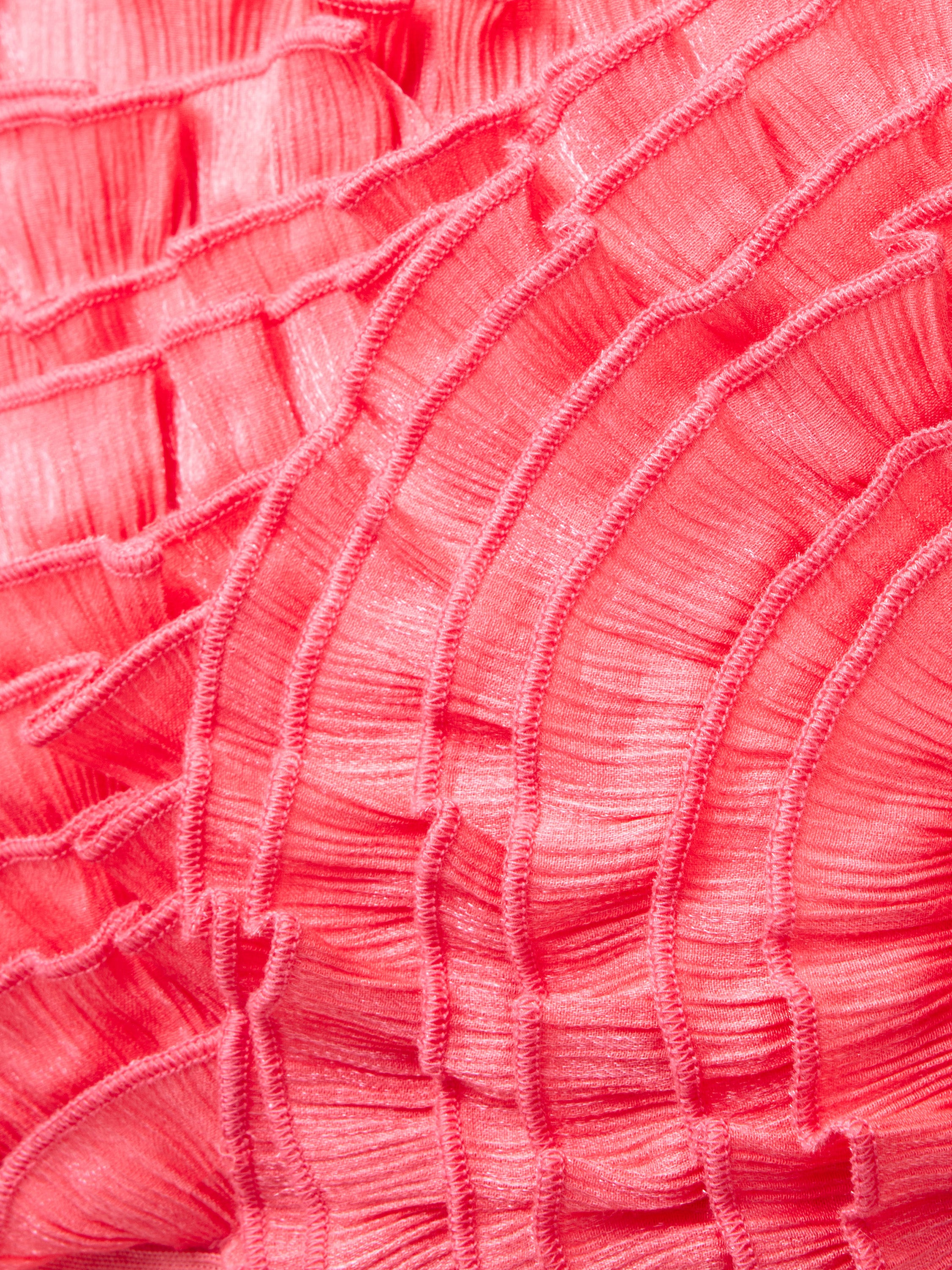 Ariette Ruffled Bust Midi Dress