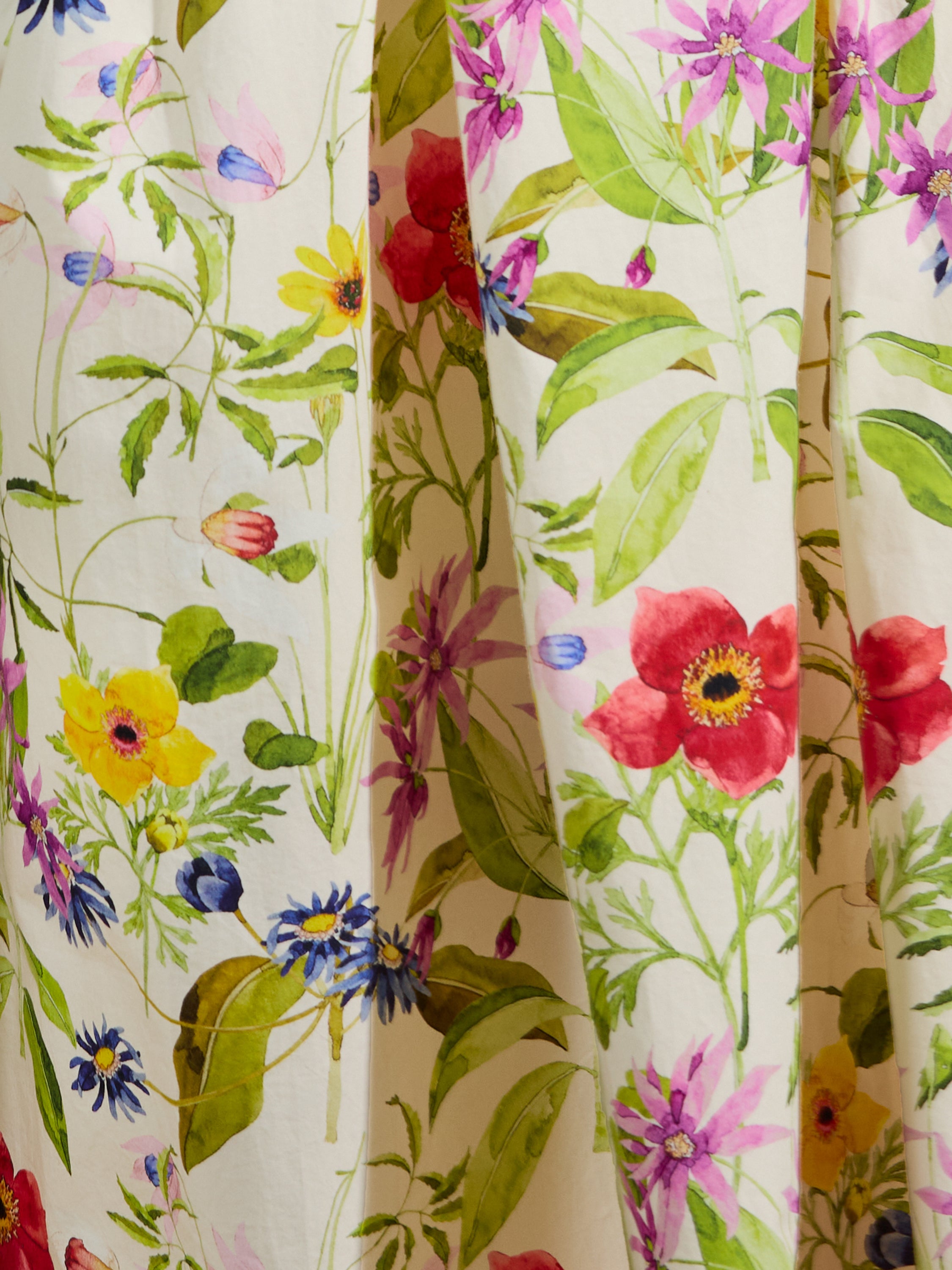 Monica Barletta Poplin Midi Dress