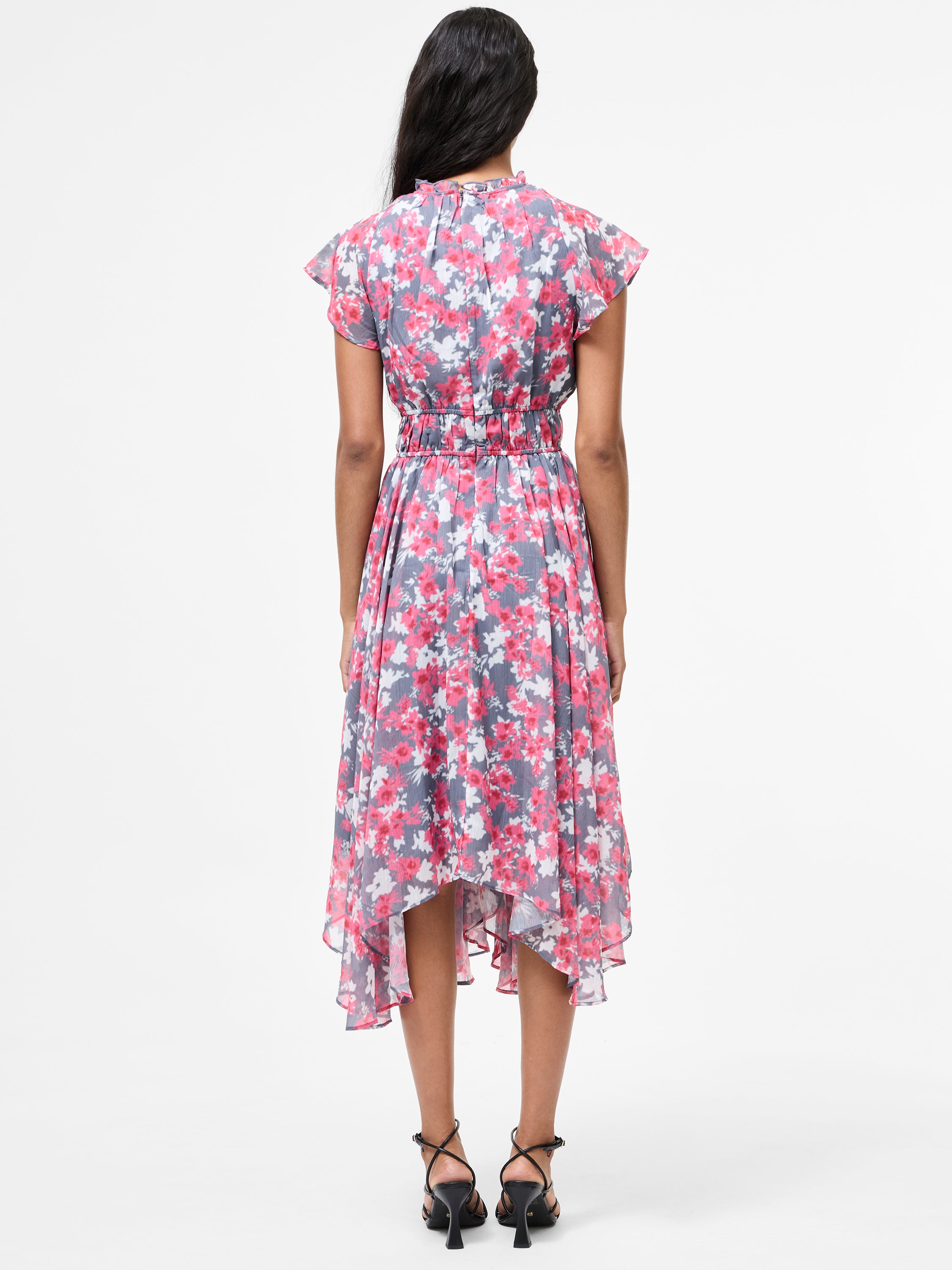 Arla Gathered Flowing Dress