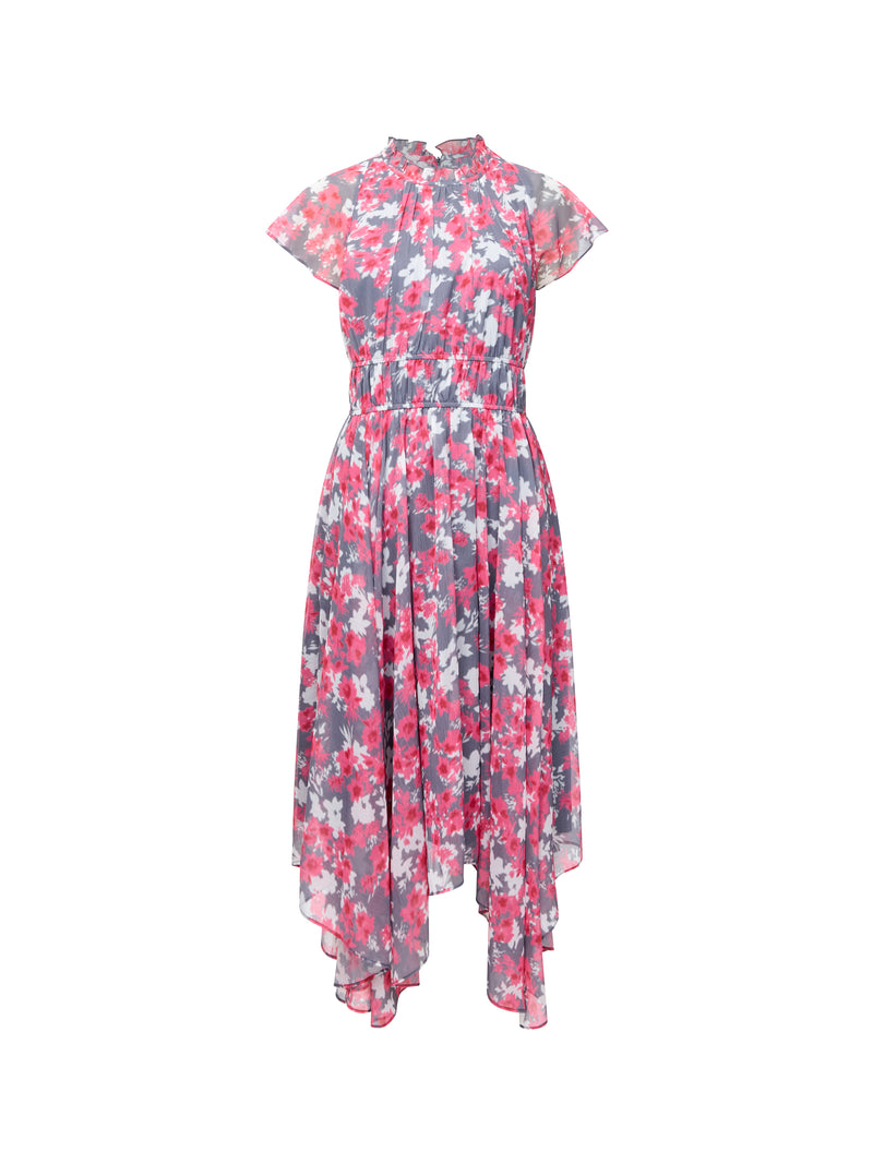 Arla Gathered Flowing Dress