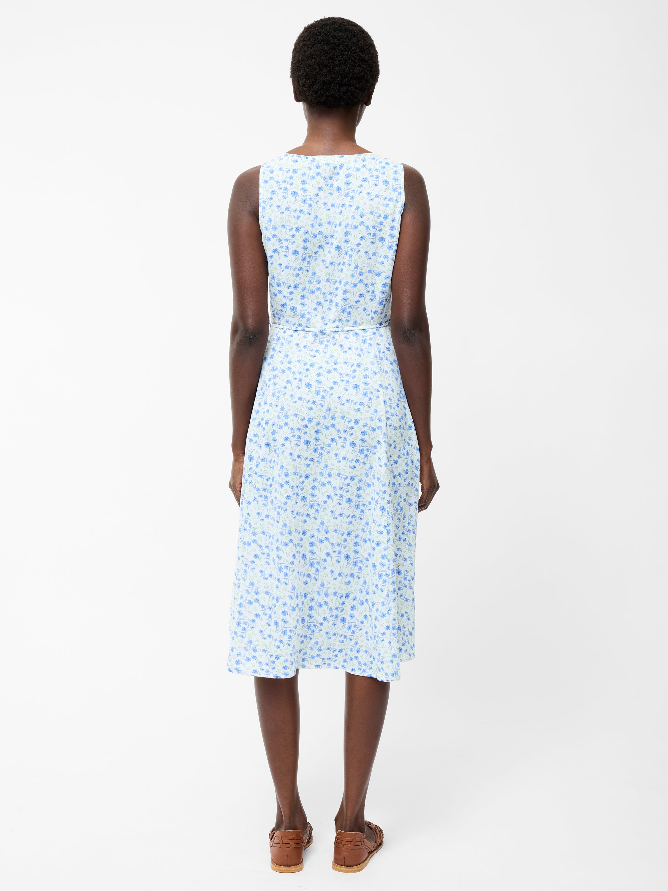 Camille V-Neck Sleeveless Dress