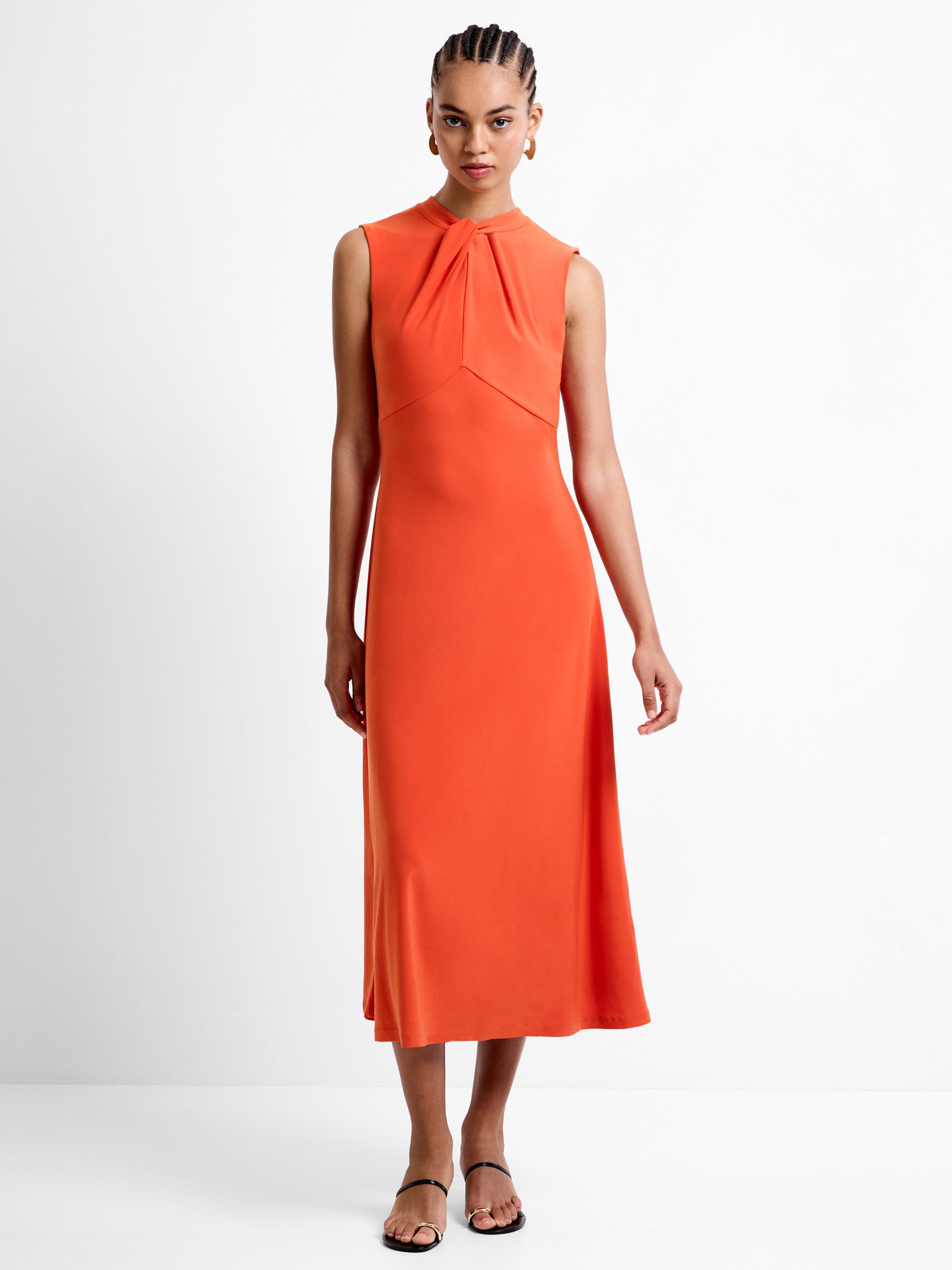 Samira Twist Midaxi Dress