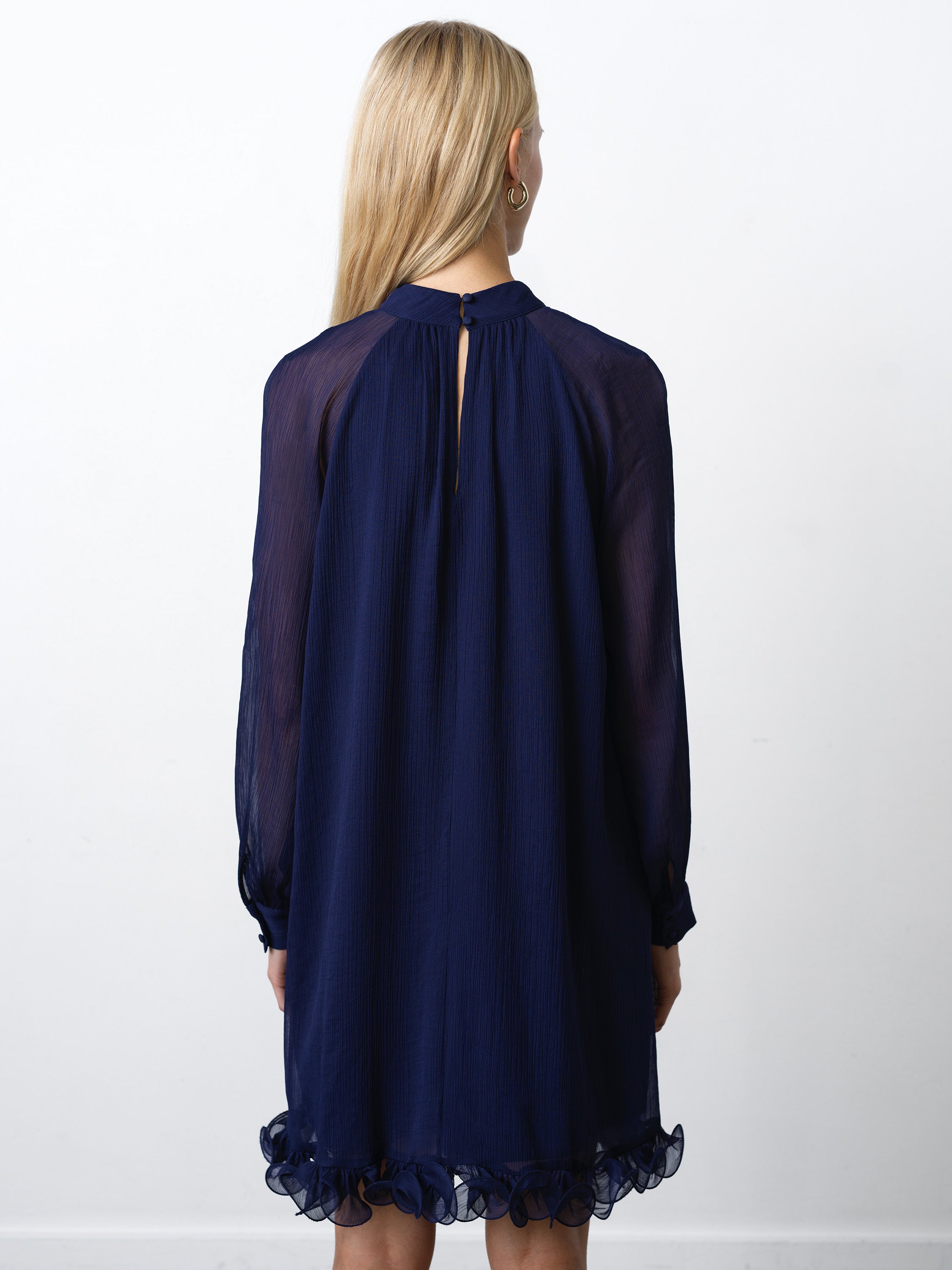 Emina Chiffon Long Sleeve Dress