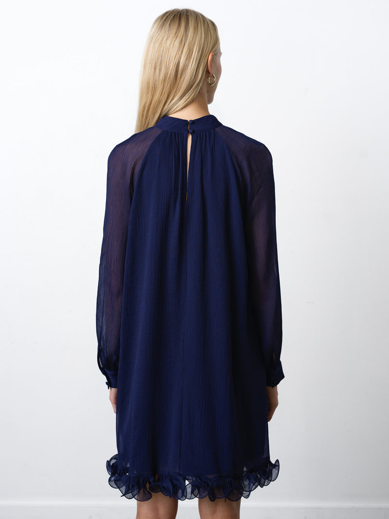 Emina Chiffon Long Sleeve Dress