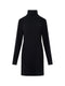 Babysoft Roll Neck Ribbed Knit Dress