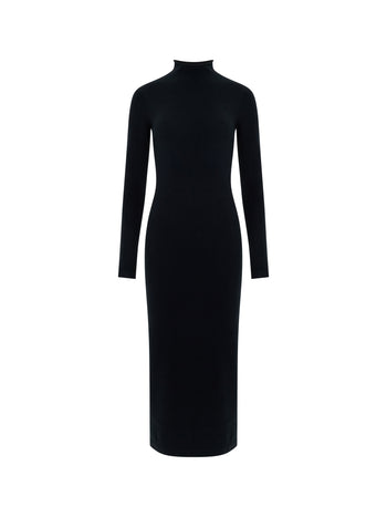 Babysoft Mock Neck Dress