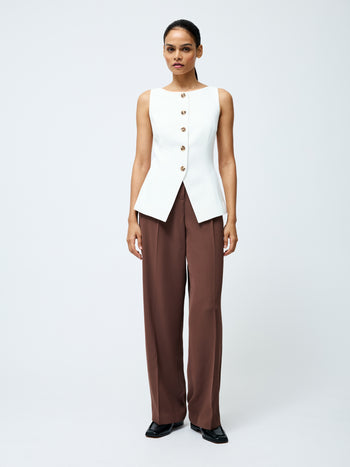 Harrie Tailored Waistcoat Top