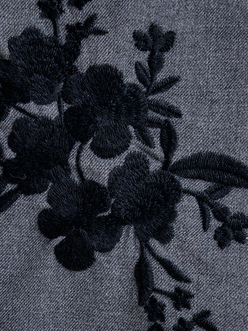 Jamie Tailored Floral Embroidered Skirt