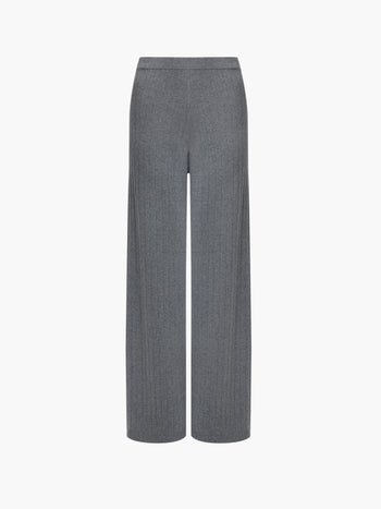 Javier Knit Wide Leg Trousers