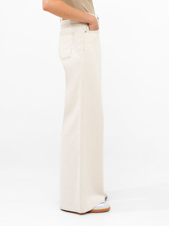 Denver Denim Relaxed Wide Leg Jeans 34 Inch