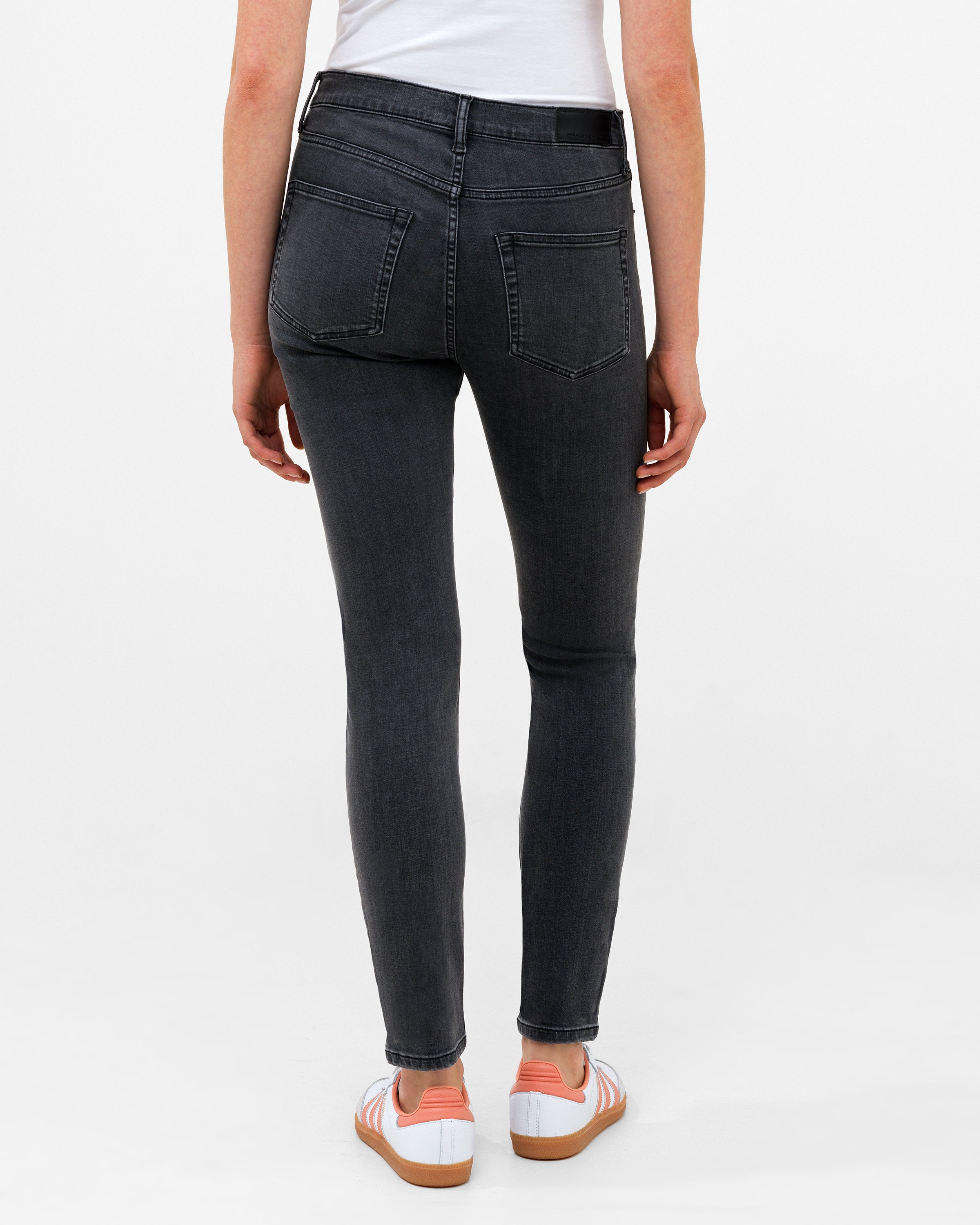 Soft Stretch Denim High Rise Skinny Jeans 30 Inch