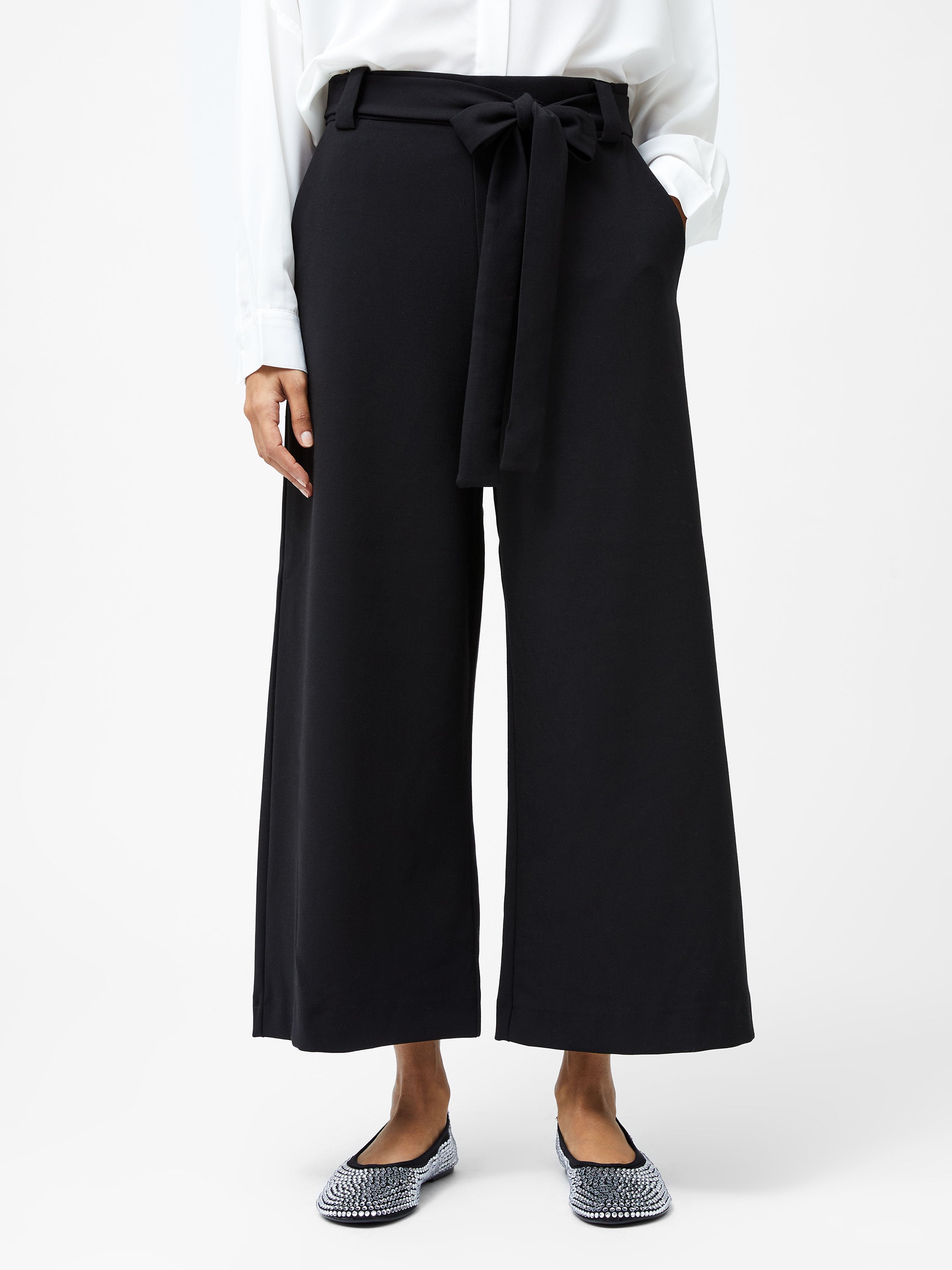 Whisper Belted Culottes