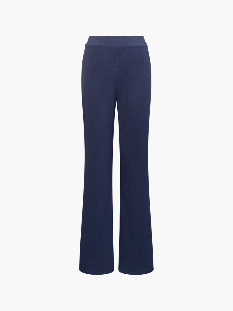 Meera Textured Flared Trousers