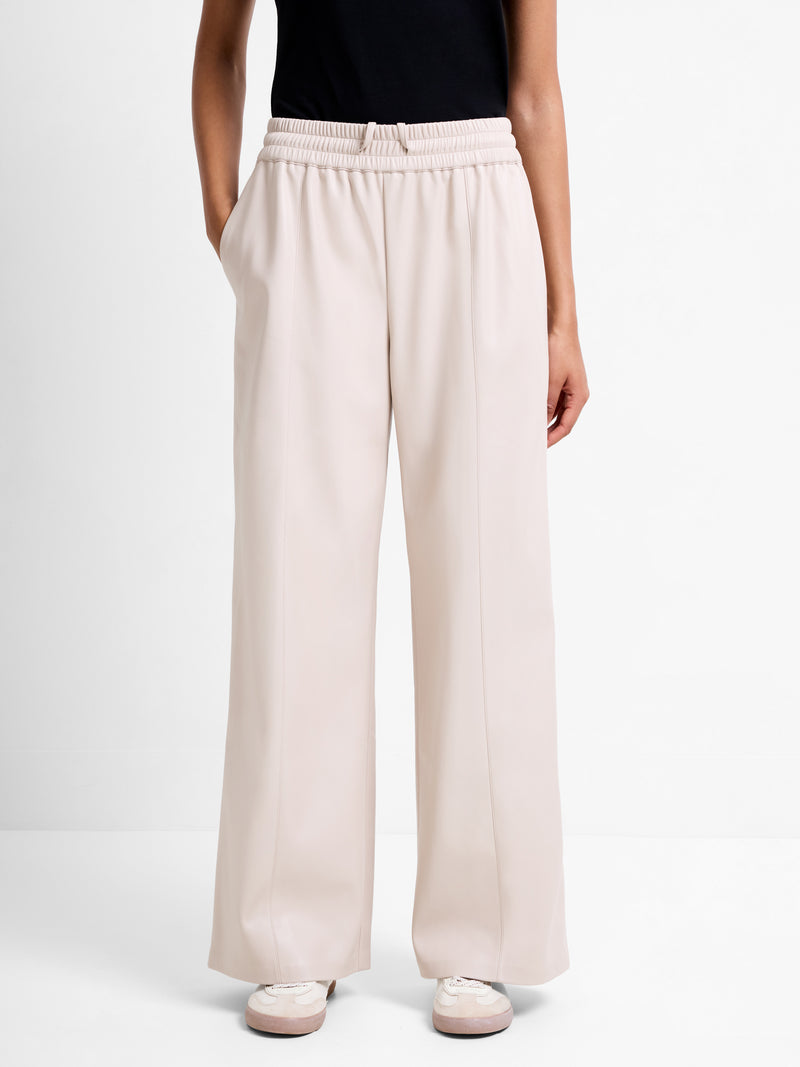 Tasher PU Wide Leg Trousers