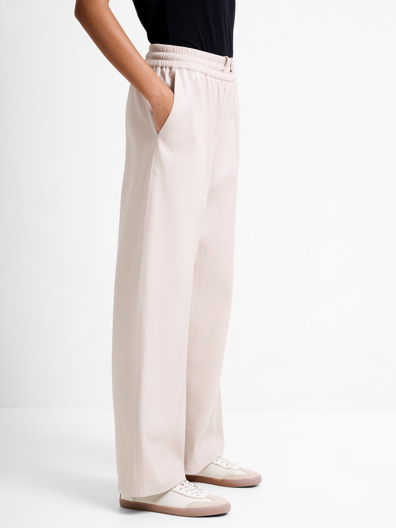 Tasher PU Wide Leg Trousers