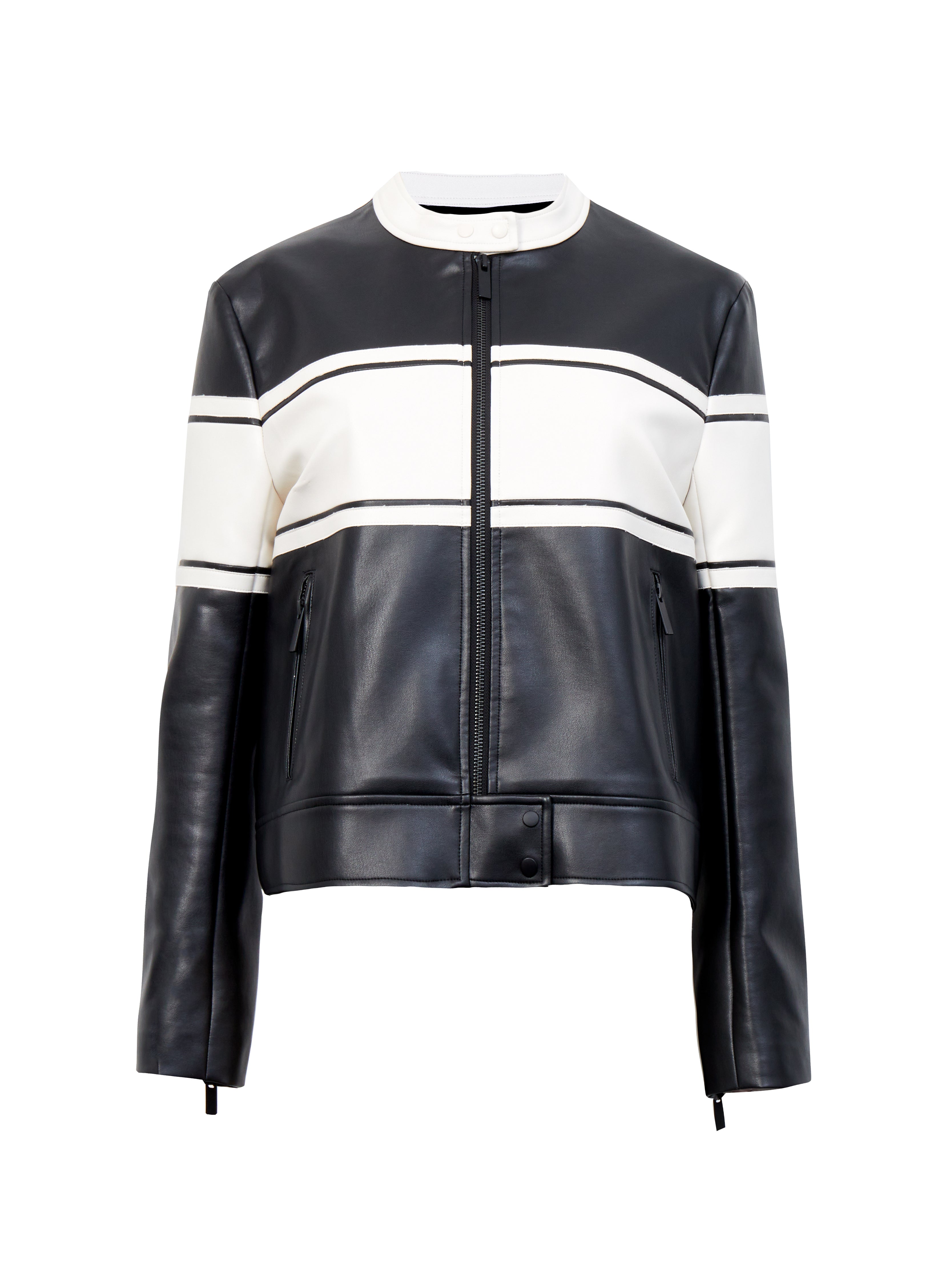 Berkely Racer PU Leather Jacket