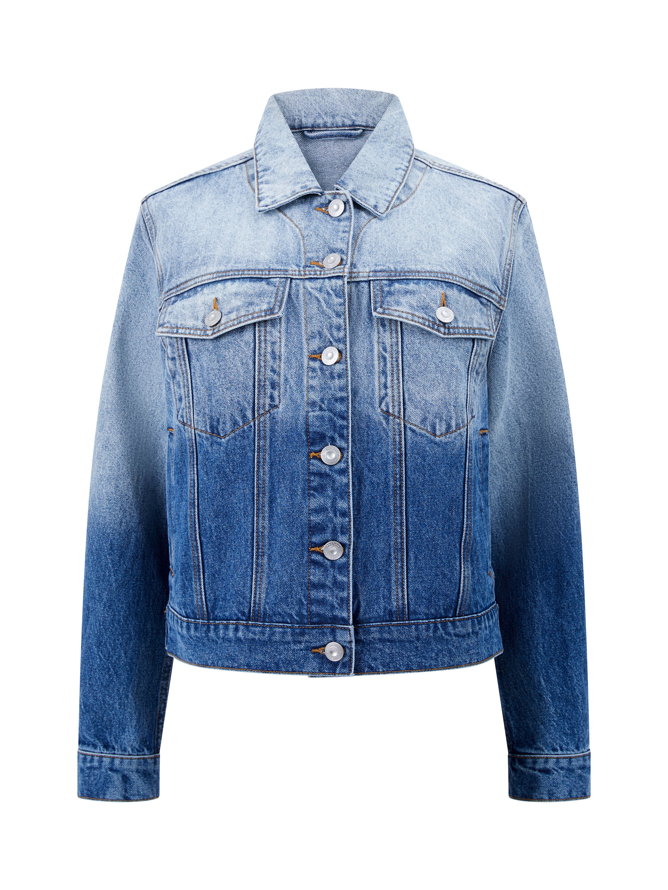 Dallas Ombre Denim Jacket