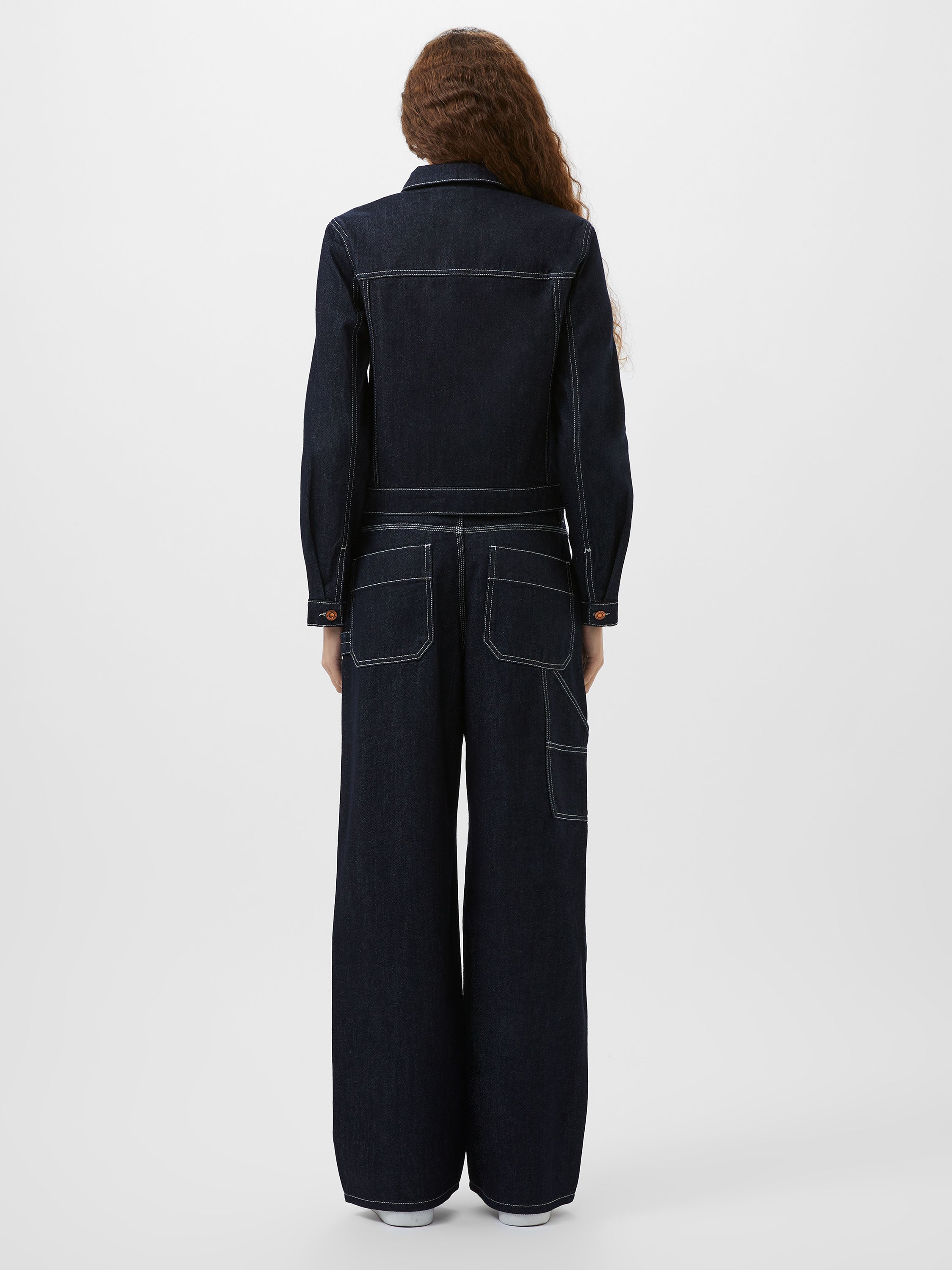 Denver Denim Contrasting Stitch Jacket