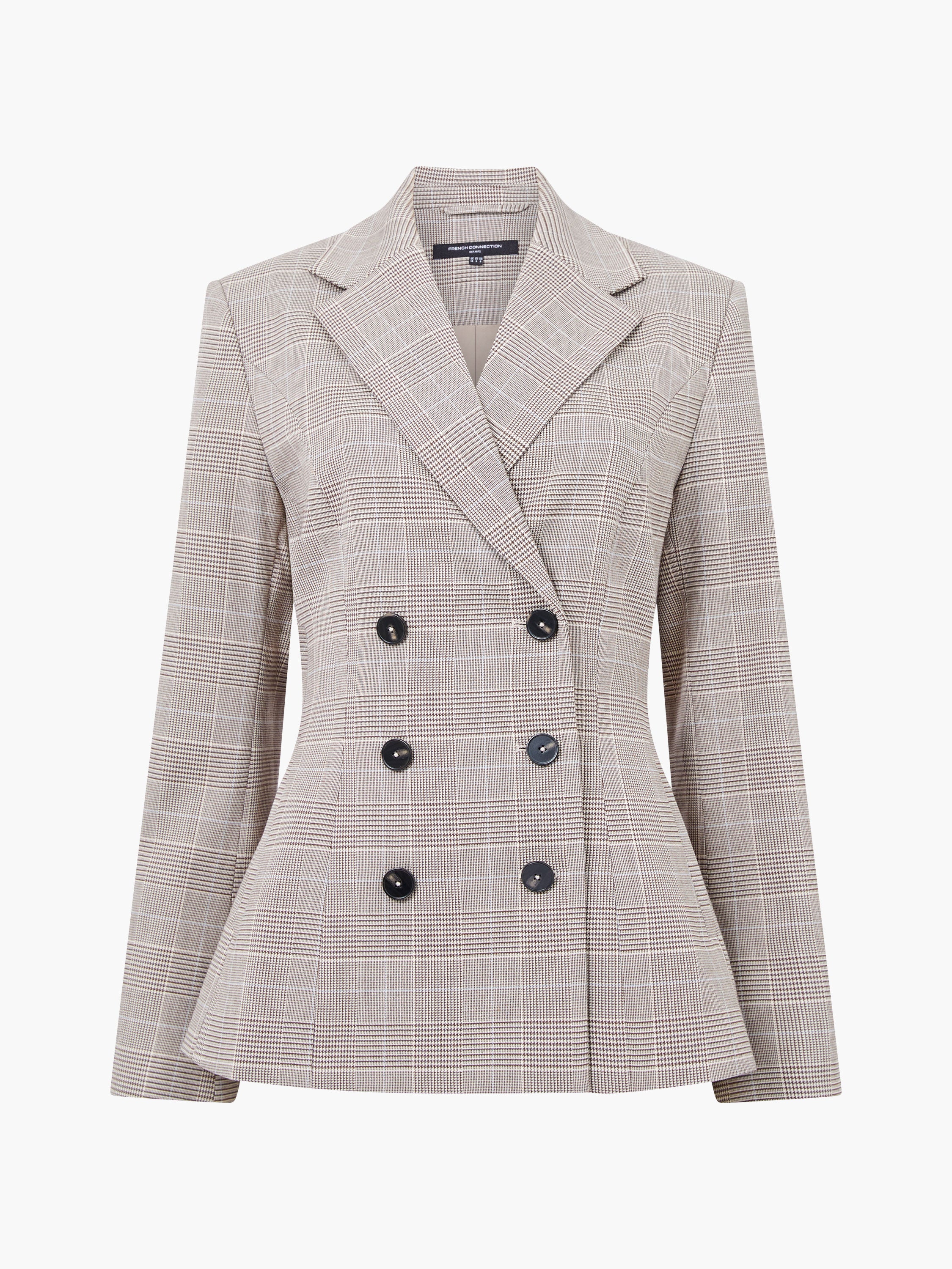 Chester Check Cinched Blazer