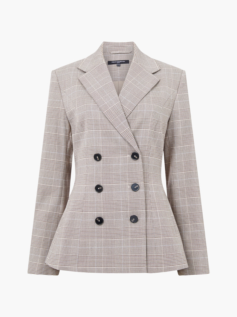 Chester Check Cinched Blazer