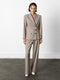 Chester Check Cinched Blazer