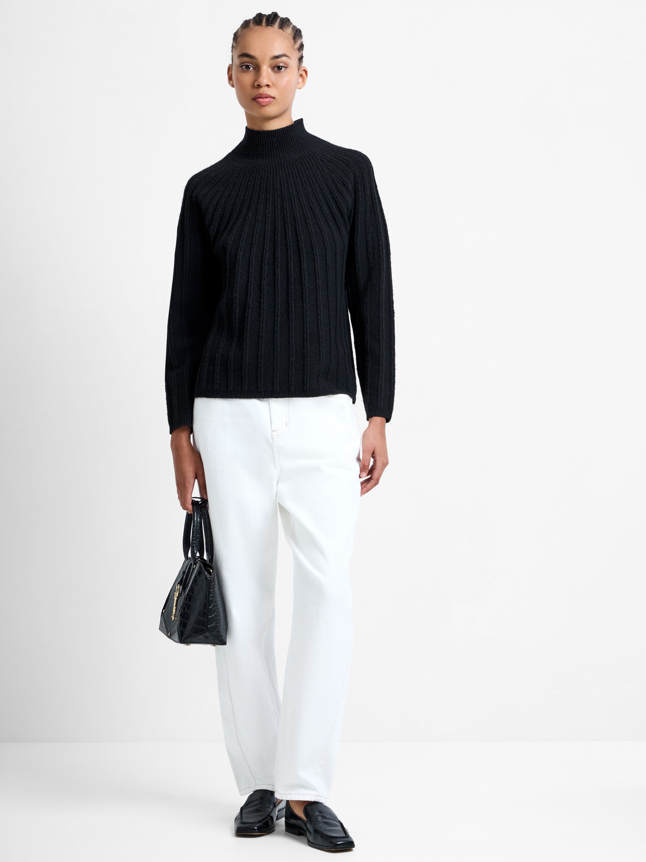 Kezia Recycled Mock Rib Jumper