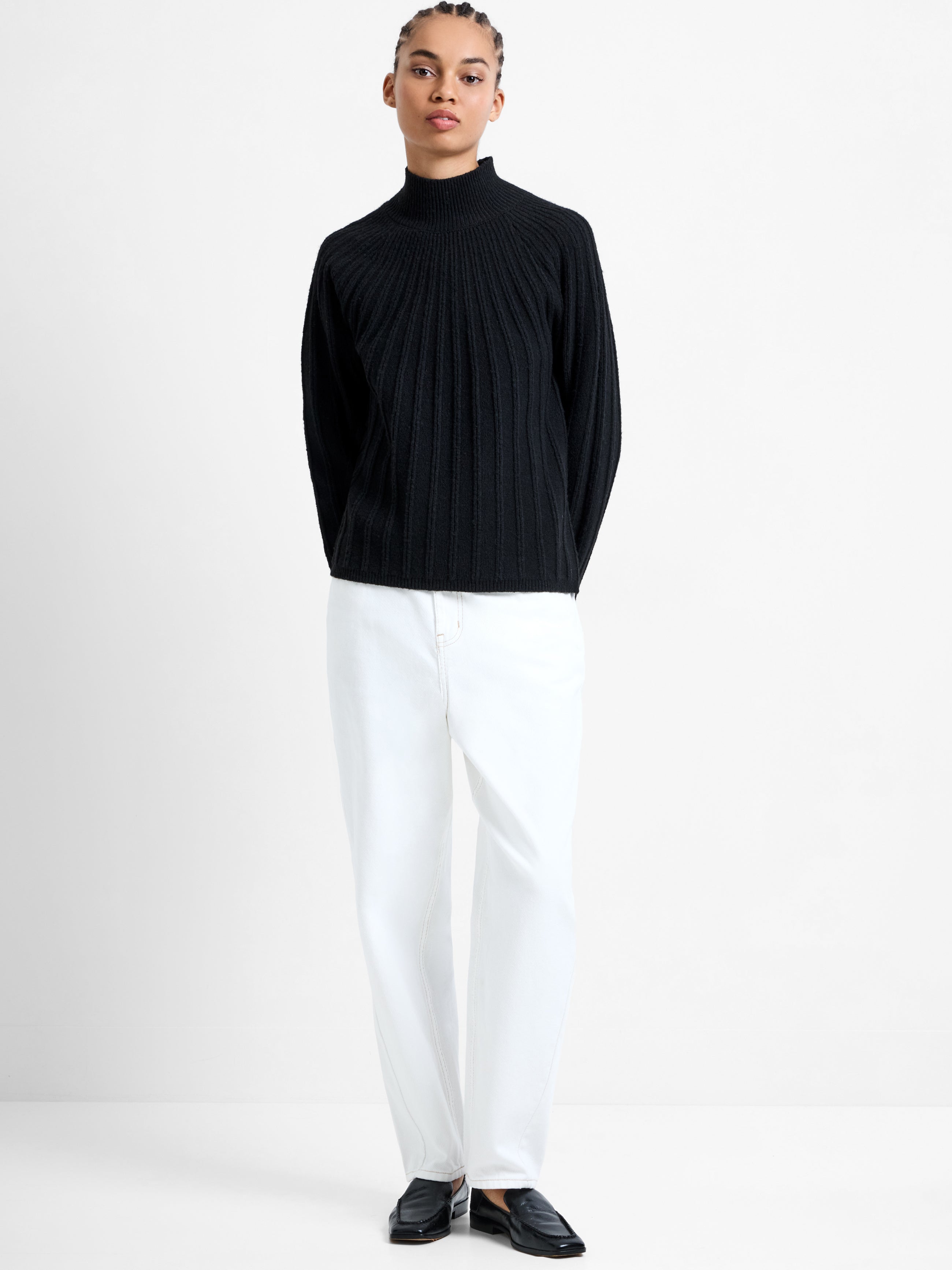 Kezia Recycled Mock Rib Jumper