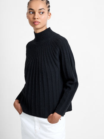 Kezia Recycled Mock Rib Jumper