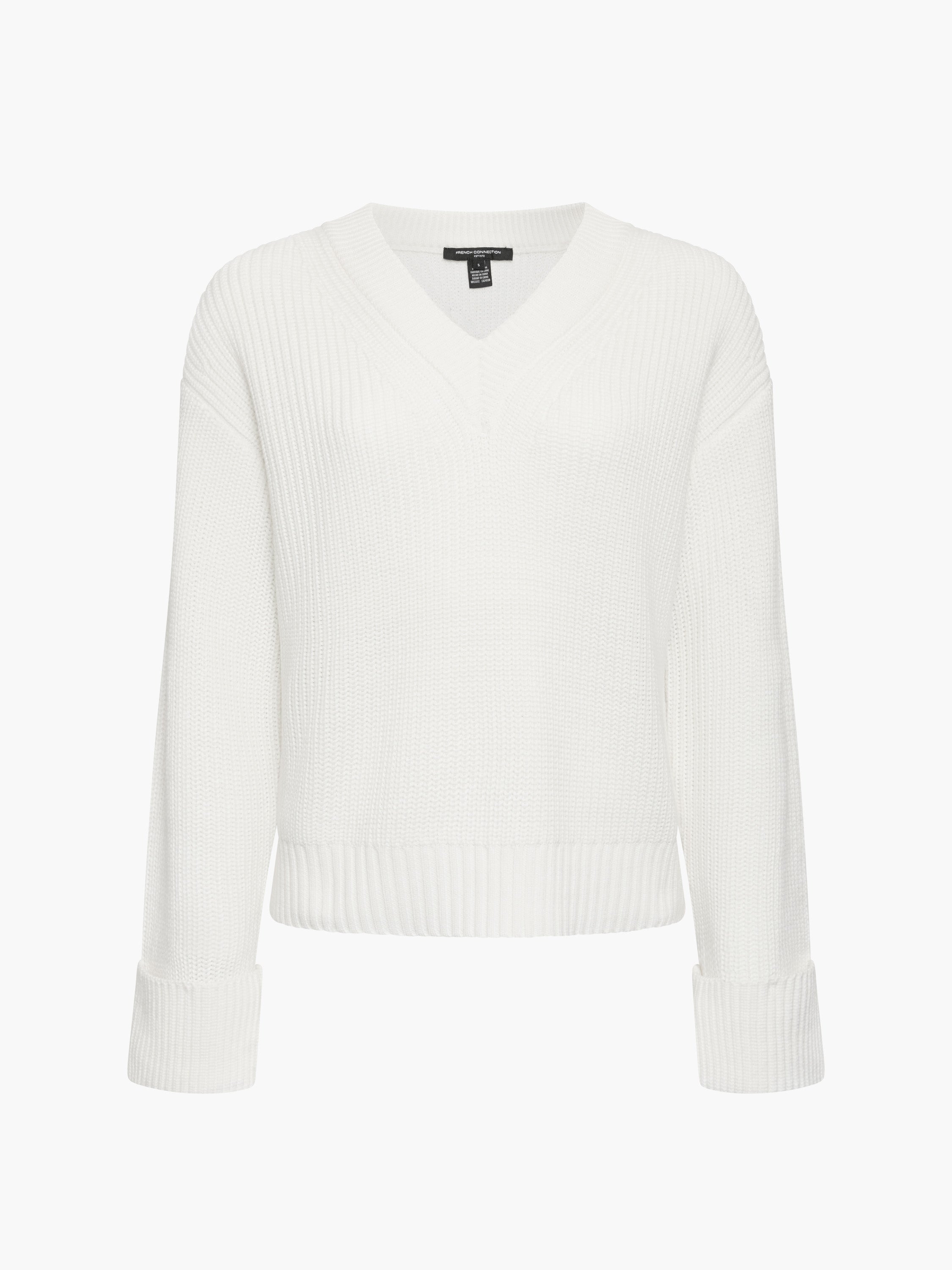 Joss Long Sleeve V Neck Jumper