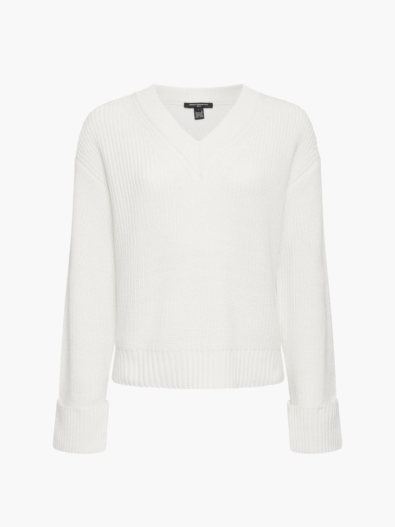 Joss Long Sleeve V Neck Jumper